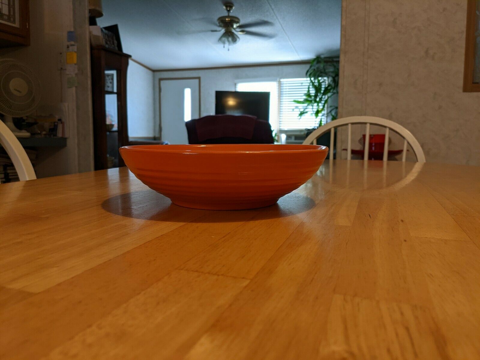Bauer-orange Ringware-9 1/4" Bowl