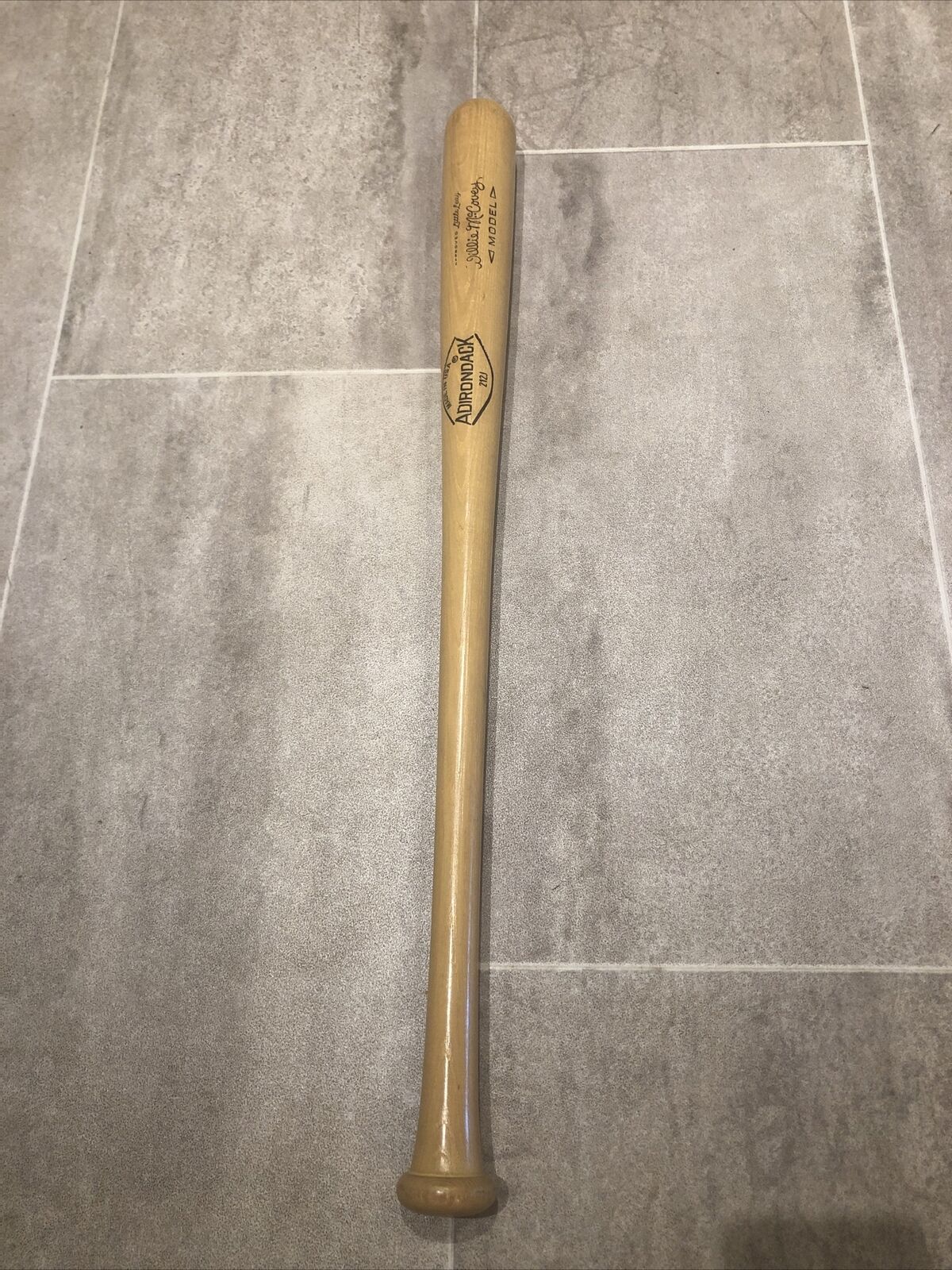 Vtg 60s Willie Mccovey Adirondack Little League Model Bat *29 In* Exceptional!