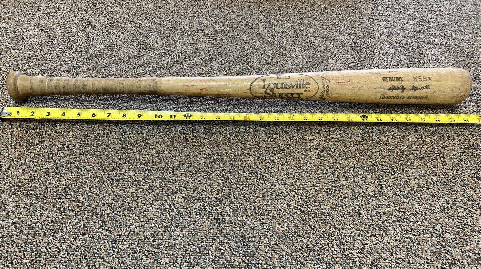 Louisville Slugger 125 Genuine K55 Mickey Mantle 31” Wood Bat Powerized Yankees