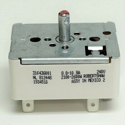 Range Stove Element Burner Switch For Frigidaire 316436001 Ap3885460 Ps1145040