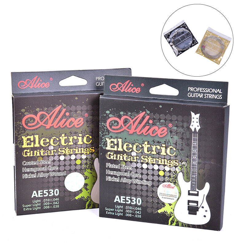 Ae530 Electric Guitar Strings 1st-6th Nickel Alloy Full Set Hexagonal Core J.fi