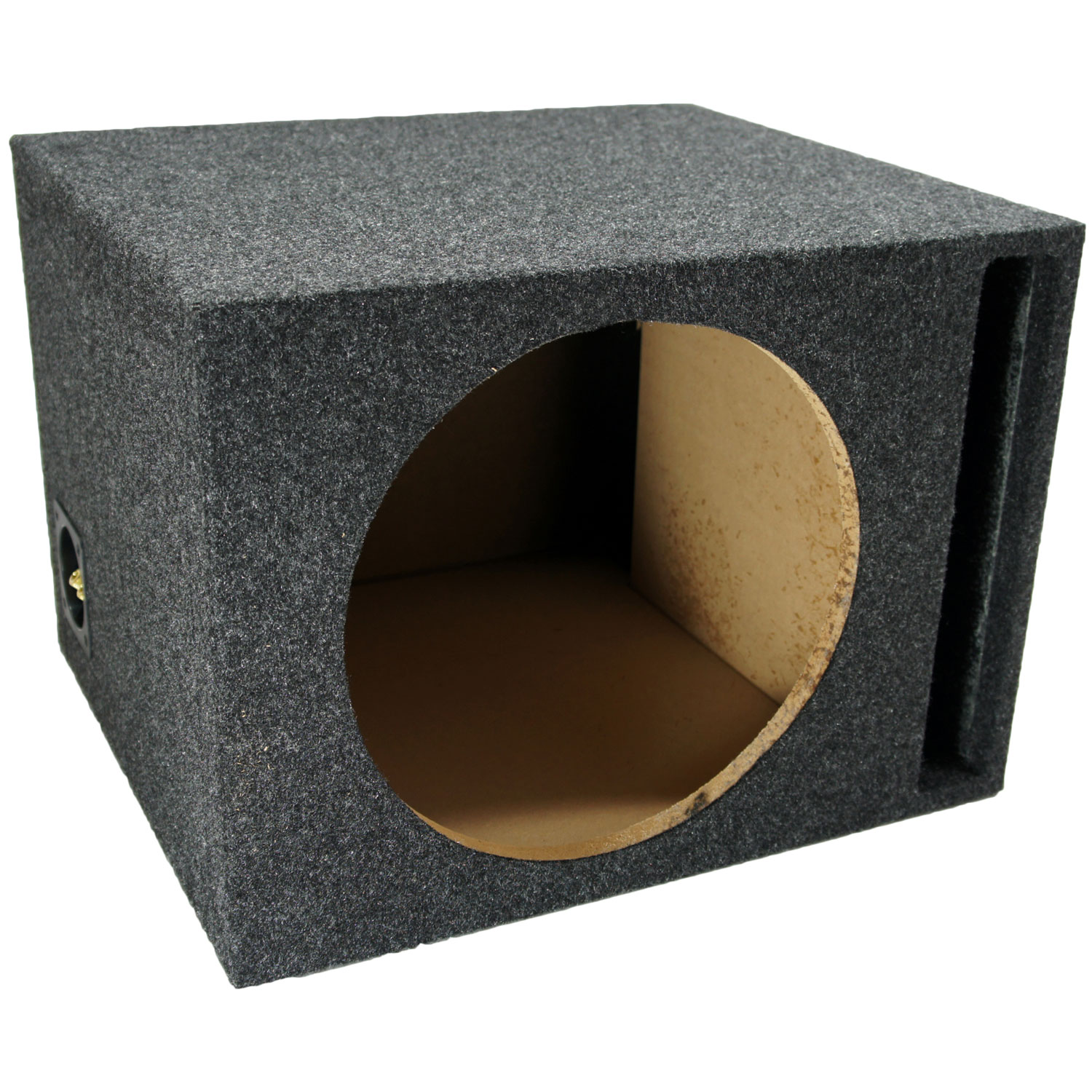 Car Audio Single 12" Speaker Vented Subwoofer Stereo Sub Box Ported Enclosure