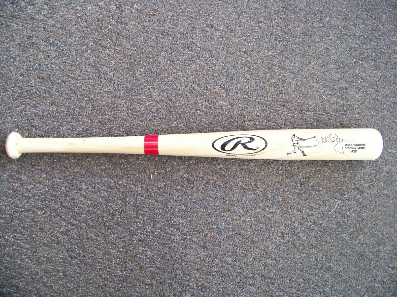 1998 Rawlings Adirondack Mark Mcgwire Mini-bat 17" St. Louis Cardinals