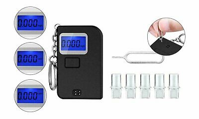Keychain Breathalyzer, Portable Keyring Breath Alcohol Tester