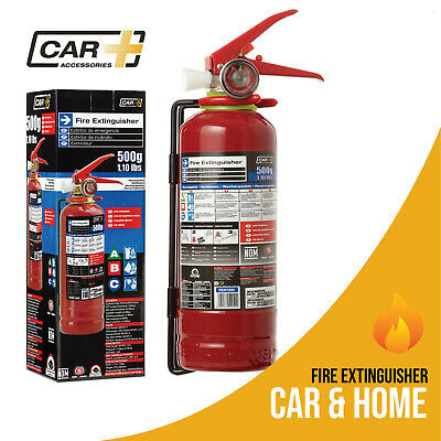 Fire Extinguisher Dry Chemical Powder Safety Portable Emergency Car Home 1.1 Lb