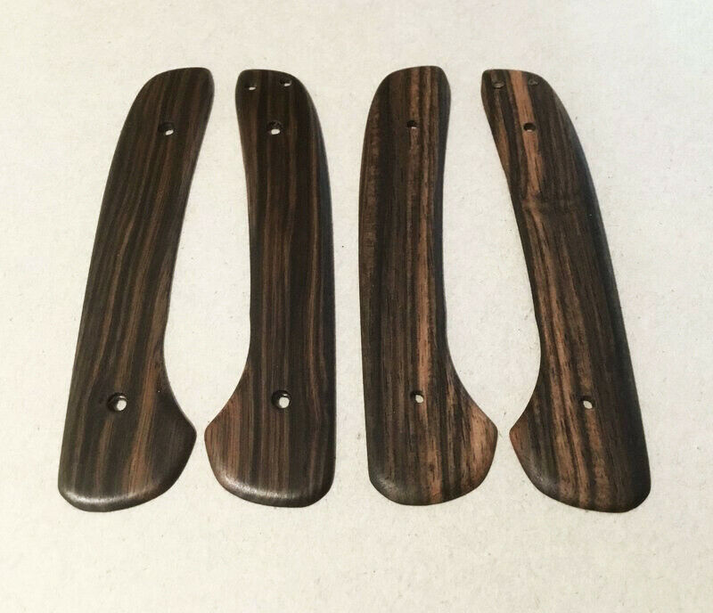 Massdrop Ferrum Forge Gent Knife Scales -> Custom Made Exotic Wood & Cf Scales